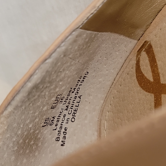 Sam Edelmam 3" nude heels, leather - Picture 6 of 9